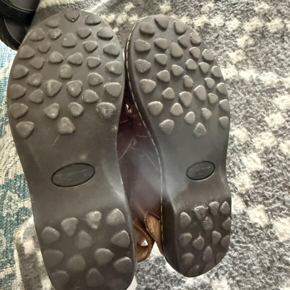 Born Shoes Fisherman Sandals Mens Size 8 EU 39 Leather Buckle Comfort - Picture 10 of 10